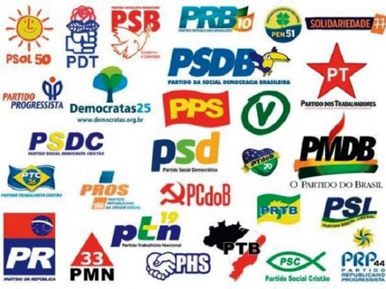 Resultado de imagem para partidos politicos do brasil